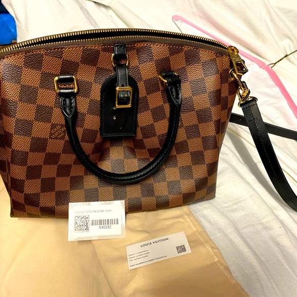 Odeon tote damier - Picture 1 of 3
